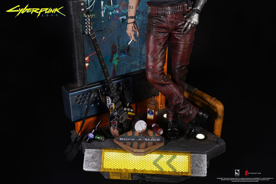 Cyberpunk 2077 Johnny Silverhand Statue à l'échelle 1/4