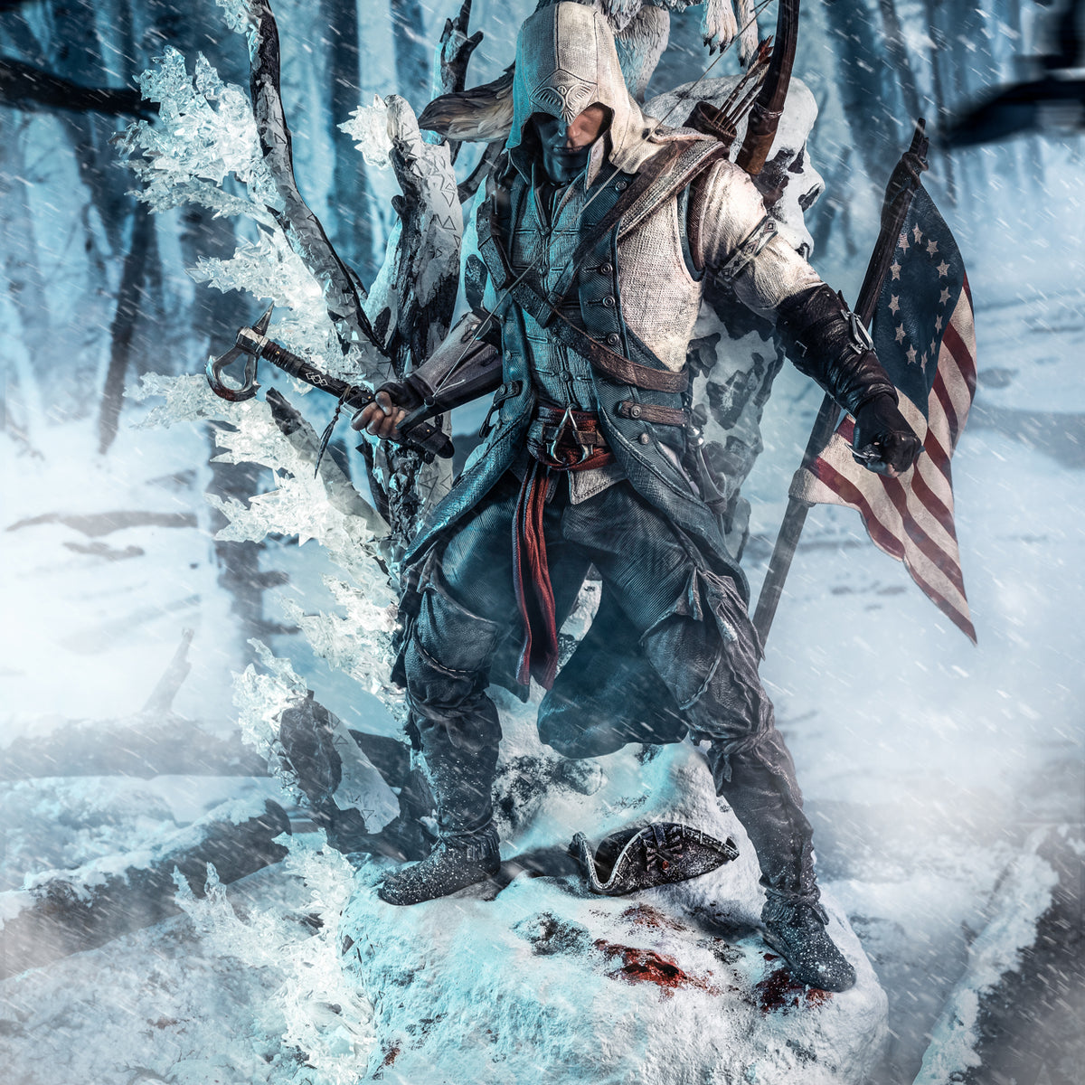 Assassin's Creed: Animus Connor Exclusive Edition 1/4 Scale Statue ...