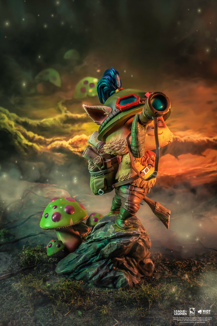 Figurine League of Legends 1/4 Teemo 40 cm Figurine League of Legends 1/4 Teemo 40 cm