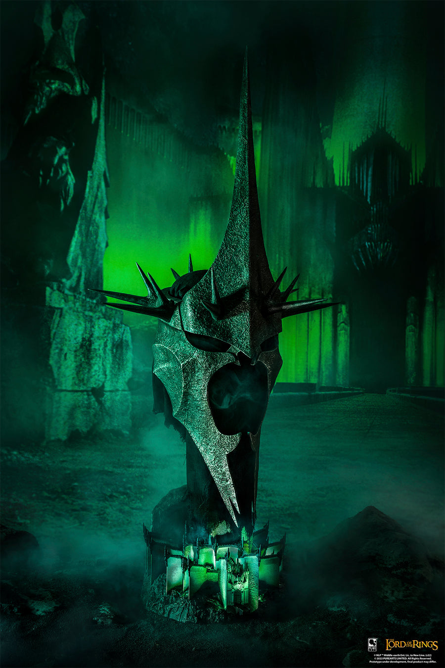 Lord of the Rings Witch-King Art Mask Nazgul Bust with Minas Morgul Base  Exclusive Edition! – PureArts
