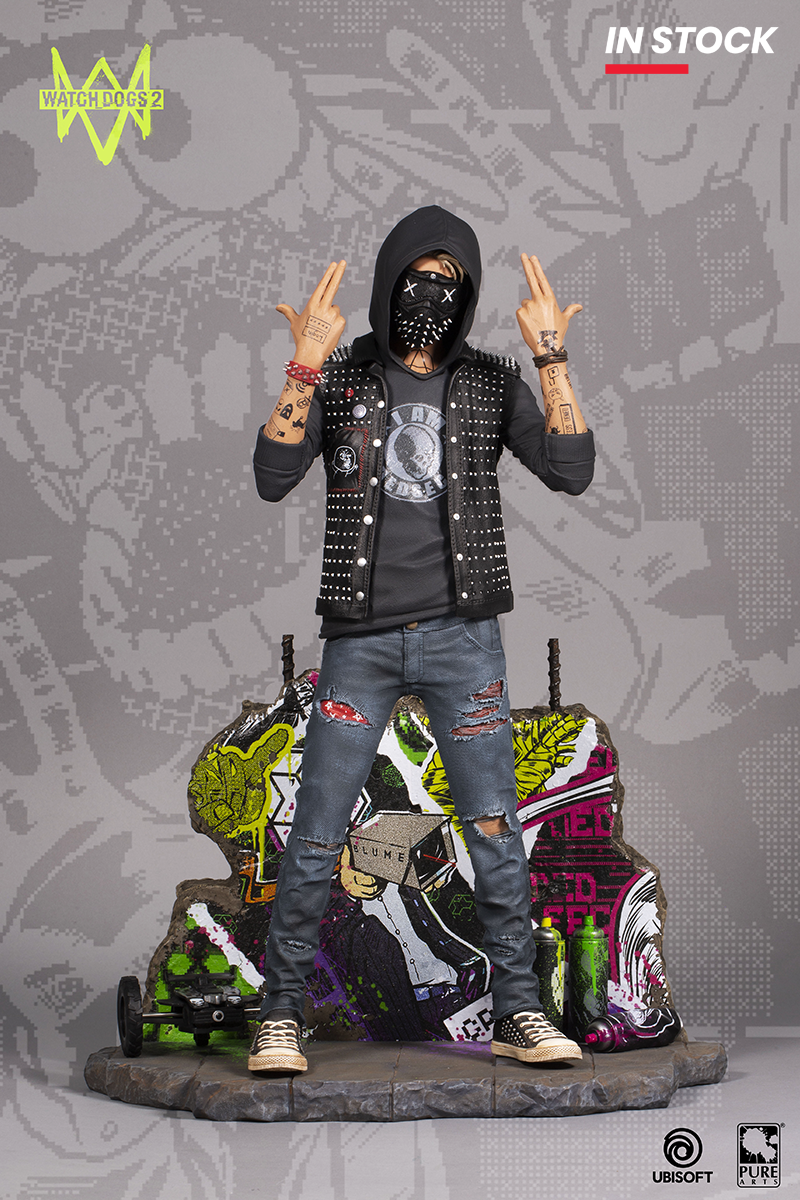 Watch Dogs2 レンチフィギュア Watch Dogs 2: HACKTIVIST WRENCH – PureArts