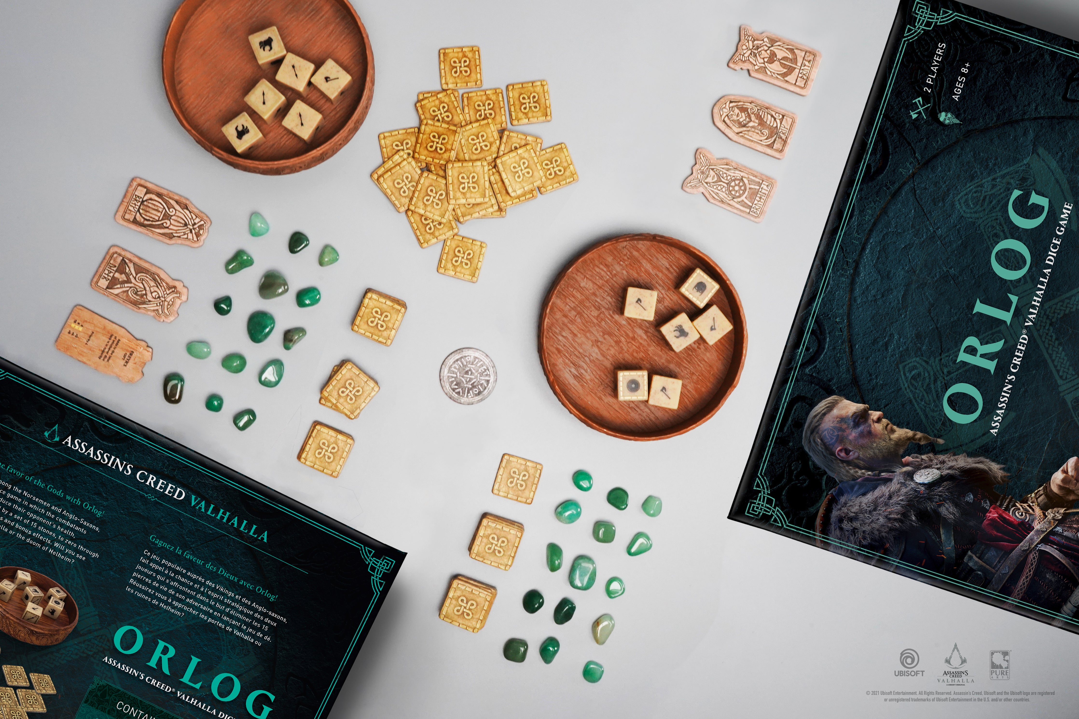 Assassin's Creed: Valhalla's Viking dice game Orlog will get a physical version in 2021 Assassin's Creed: Valhalla's Viking dice game Orlog will get a physical version in 2021